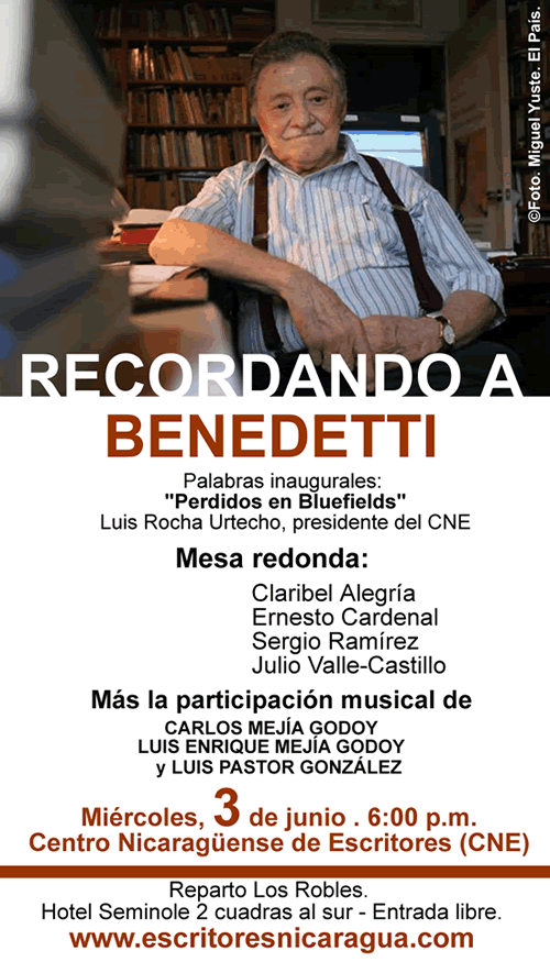 CNE: Recordando a Benedetti (afiche)