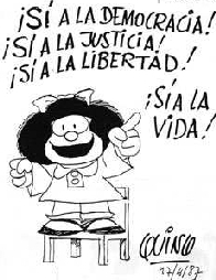 Mafalda y Democracia