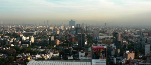 Vista aérea Ciudad de México